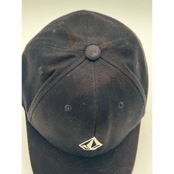 Volcom Kid Black Baseball Cap With White Embroidered Logo - Picture 3 of 15